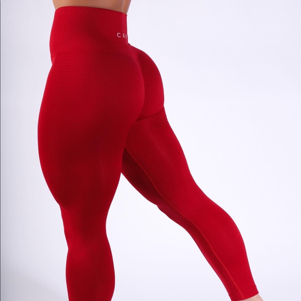 SEAMLESS W/BOOTY SCRUNCH - POPPY